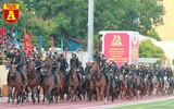 Mãn nhãn với màn trình diễn của Cảnh sát cơ động Kỵ binh